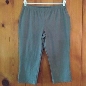 NWOT Women w/Control Stretch Capri Pull On Pants